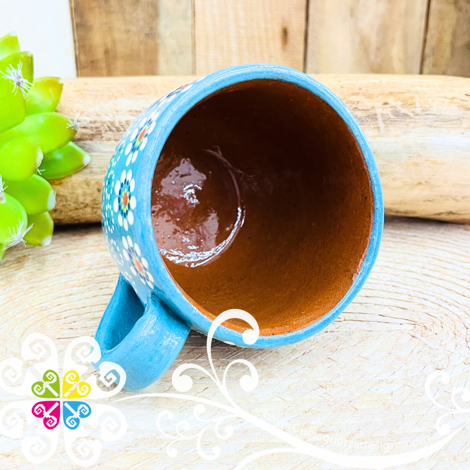 Capula Clay Corazon Plate with Mug - Capula Fino Clay Mug Set