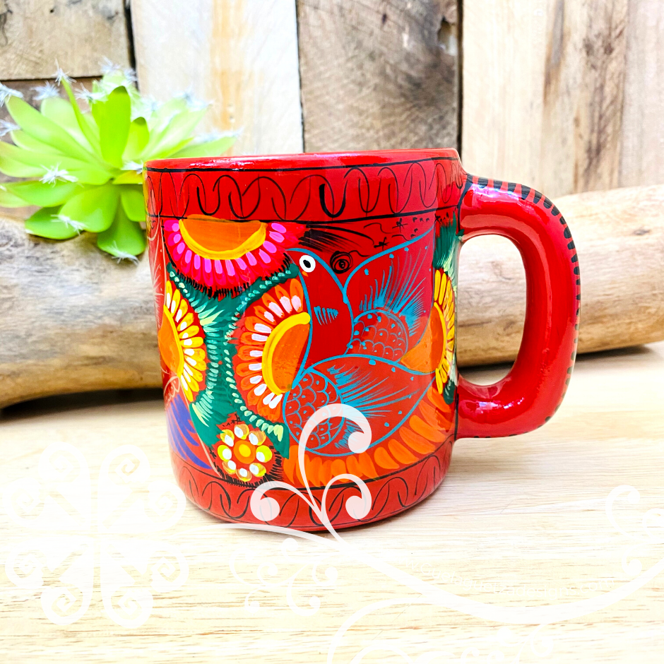 Birds Guerrero Clay Mug