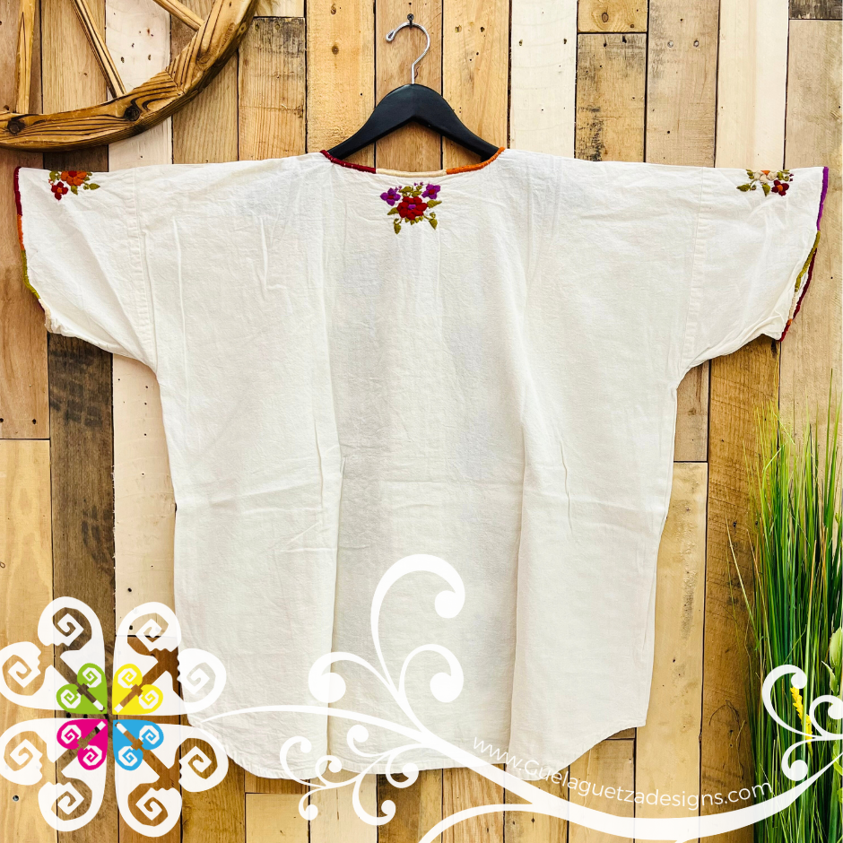 Morning Bouquet Chiapas Embroider Top- Plus Size