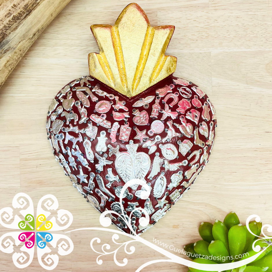 Large Corazón De Milagros - Wall Decor