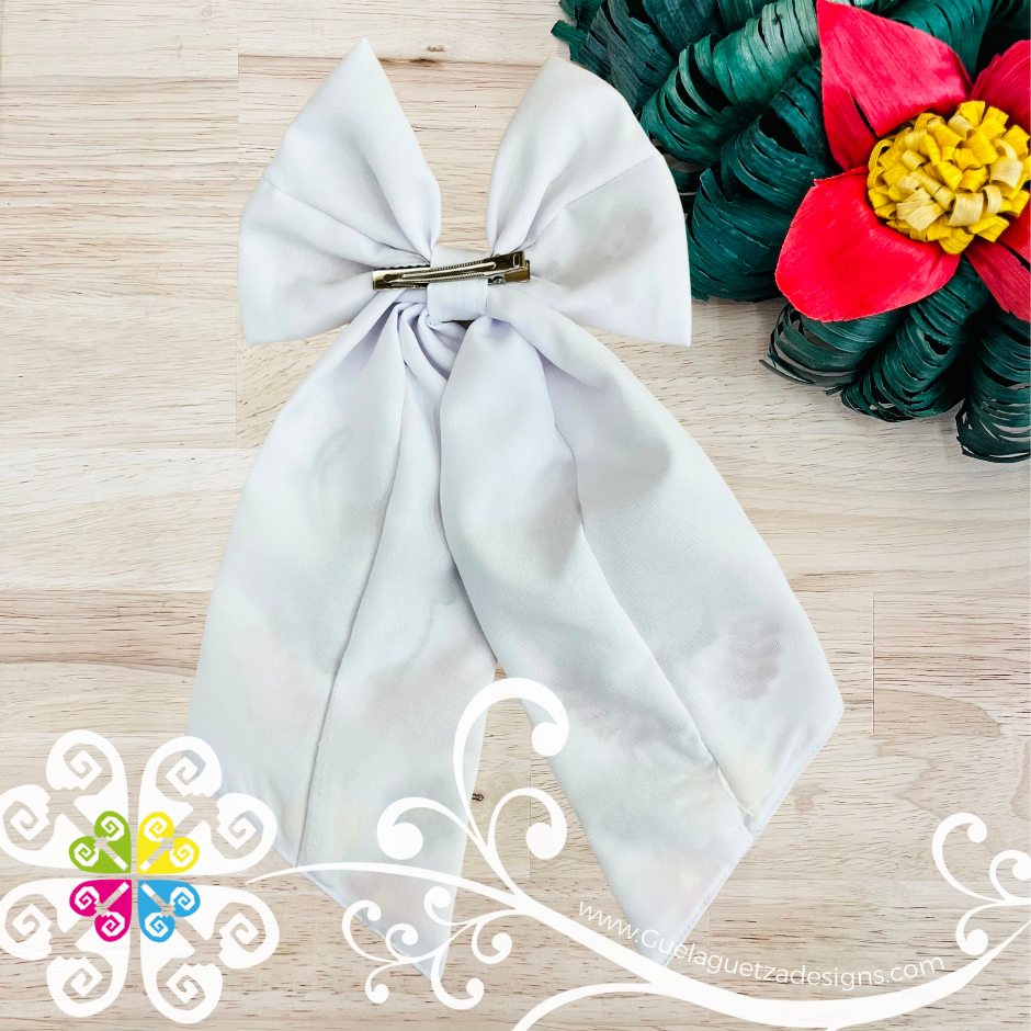 Santa Hair Bow - Hair Accessories