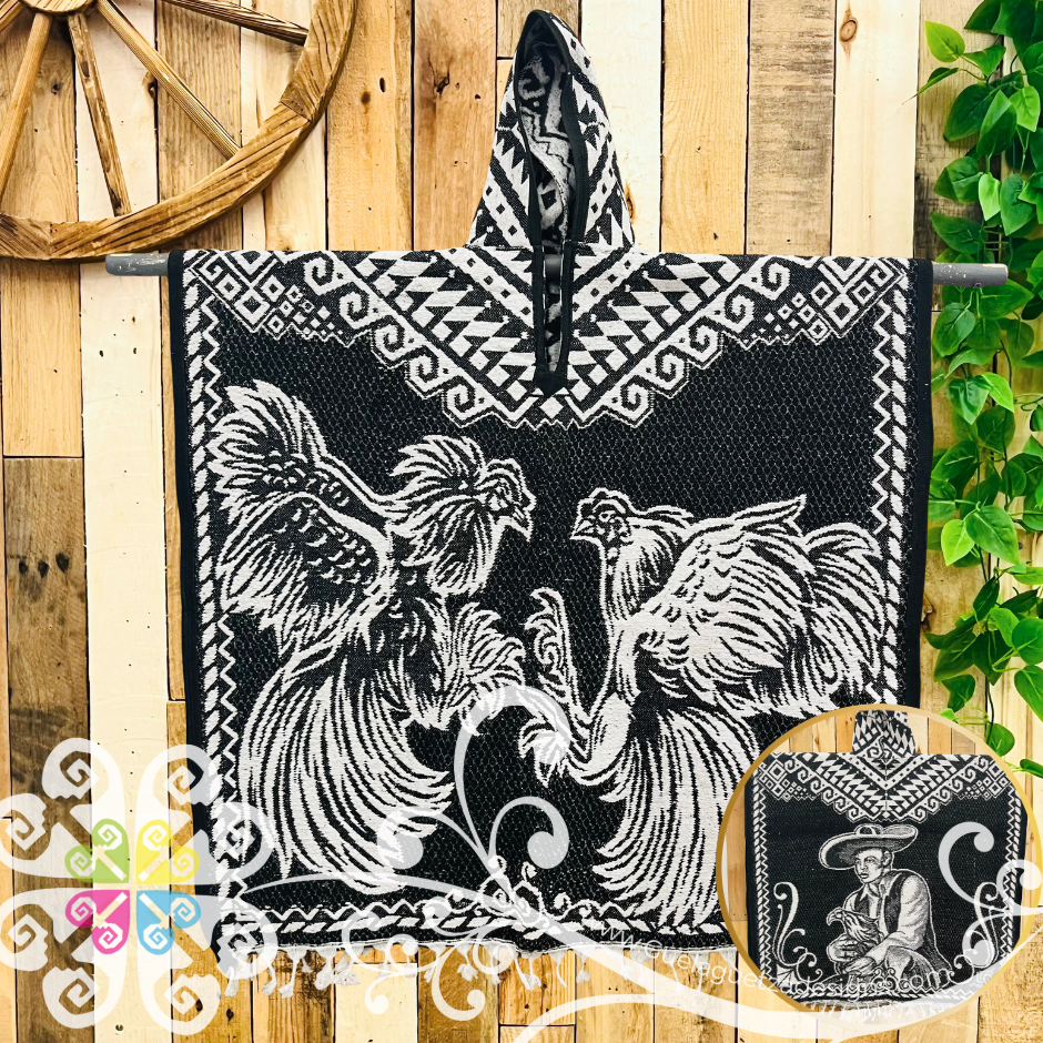 Gallos Gaban - Men Poncho with Hoodie