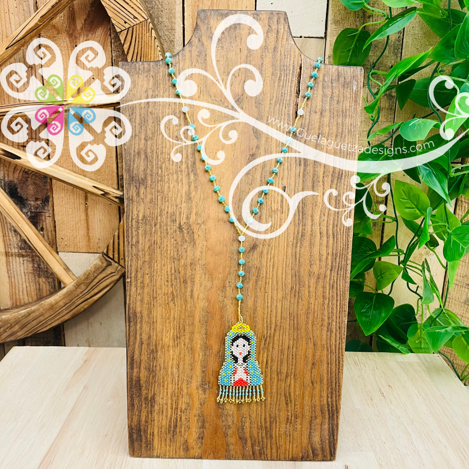 Guadalupe Beaded Necklace - Beaded Necklace