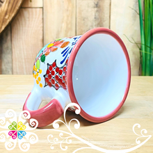 Set of 4 Multicolor Feathers - Talavera Tea Mug