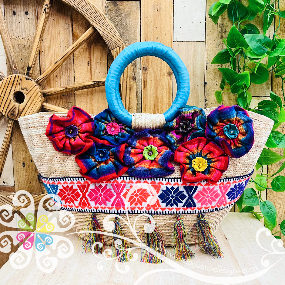 Cambary Abanico Palm Bag - Bolsa de Palma Artesanal