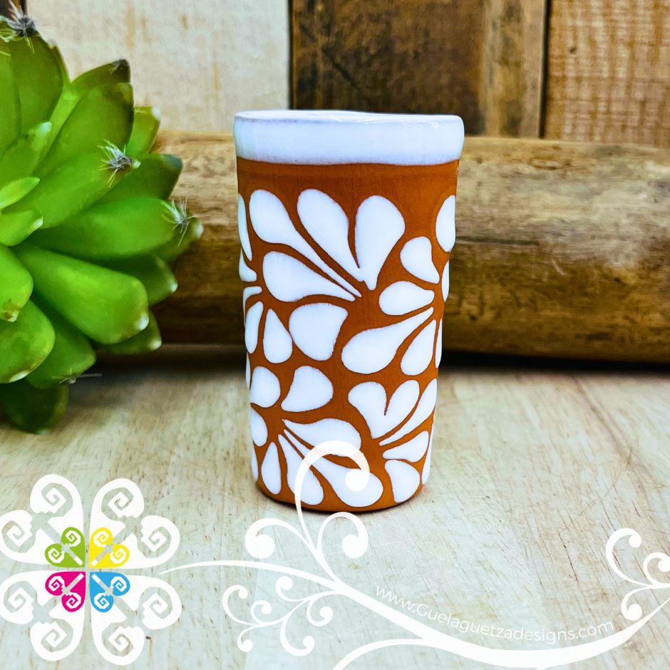 Natural/White Espiga Tequilero Set - Clay Tequilero Set