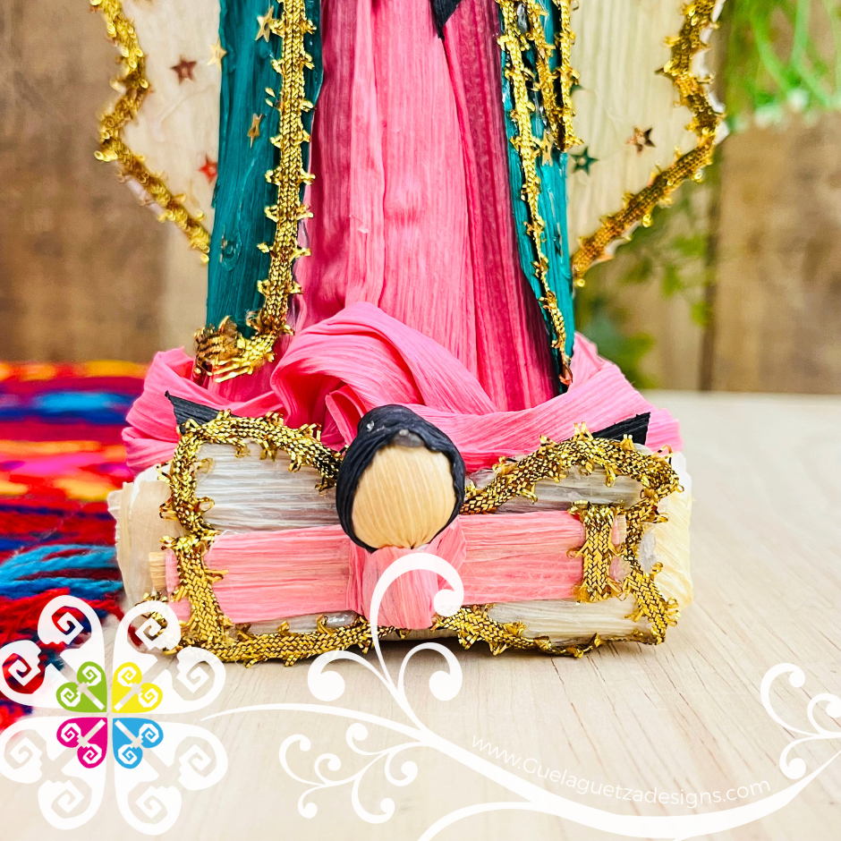 Virgen Guadalupe Corn Husk