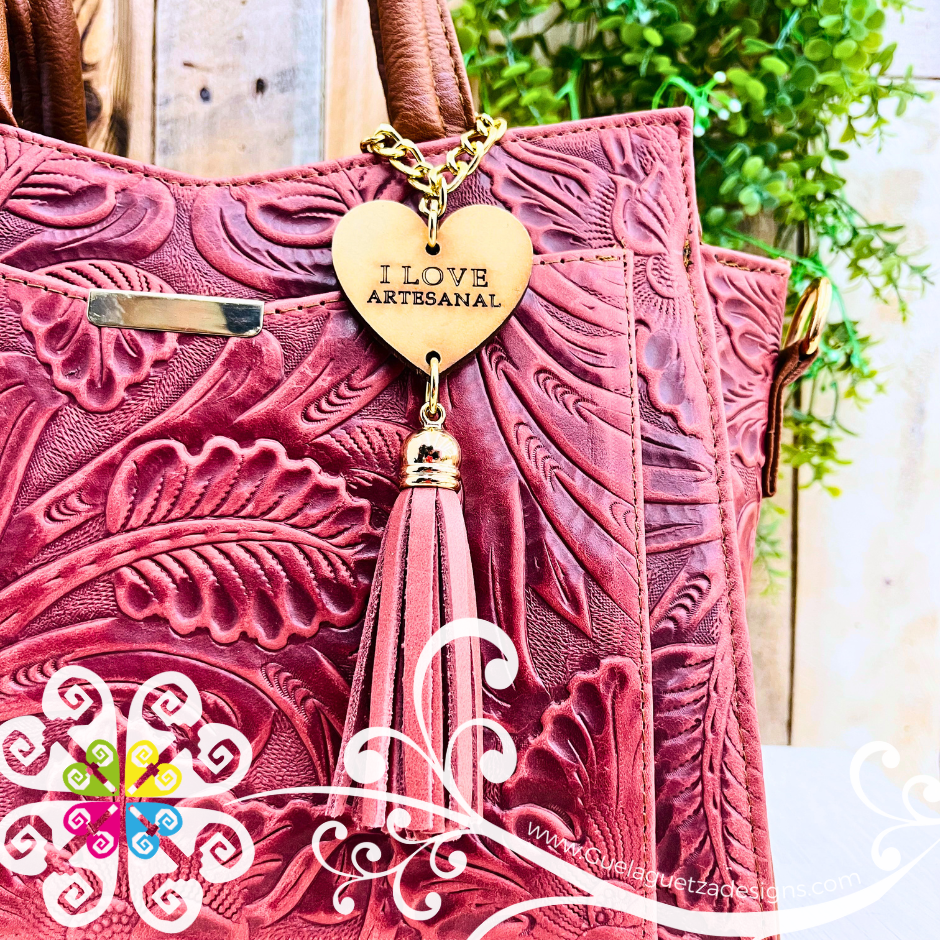 Bochis Leather Purse - Bolsa de piel