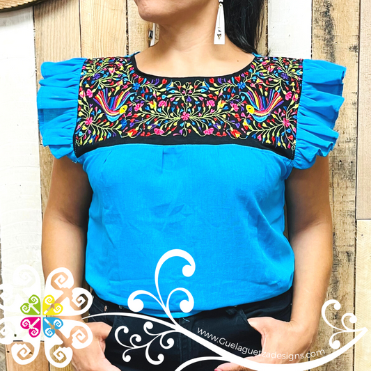 Paloma Top - Short Flutter Sleeve