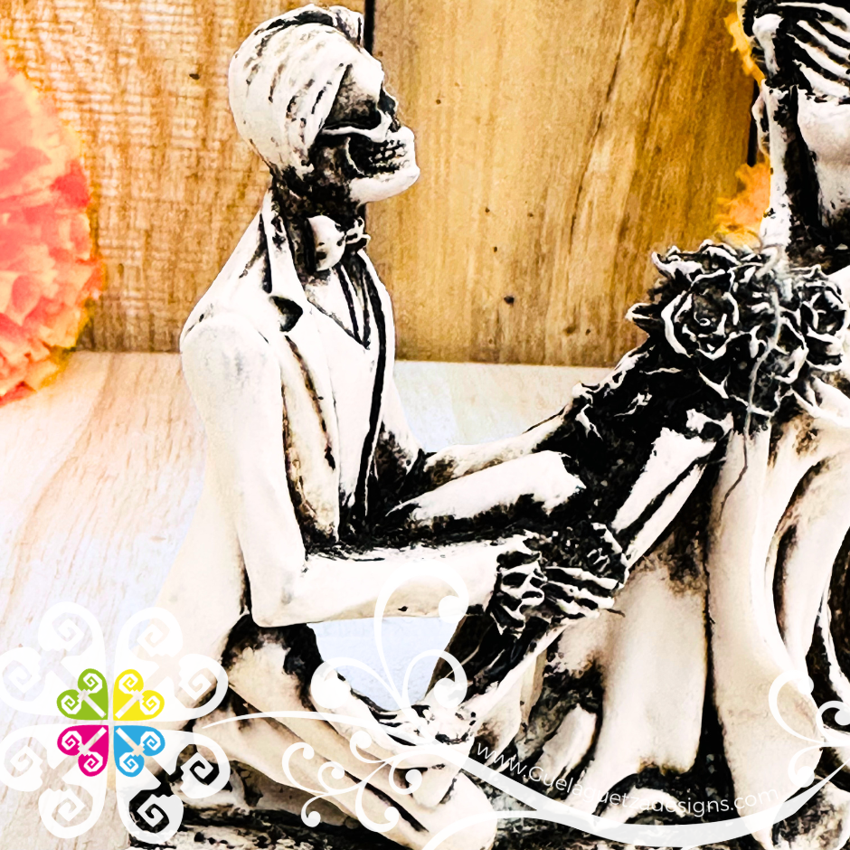 Amor Eterno Couple - Day of the Dead Decoration Resin Statue