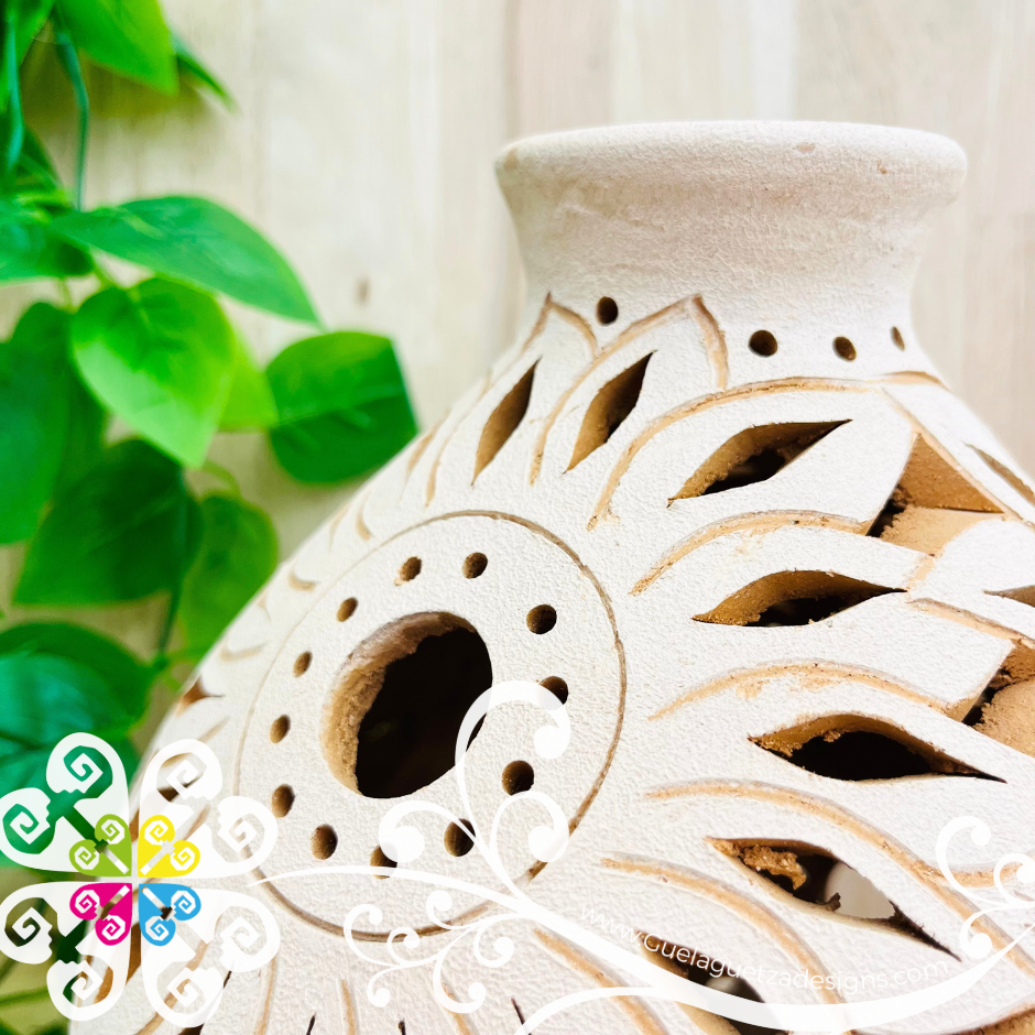 Extra Large Sunflower Cantaro Vase - Barro Atzompa