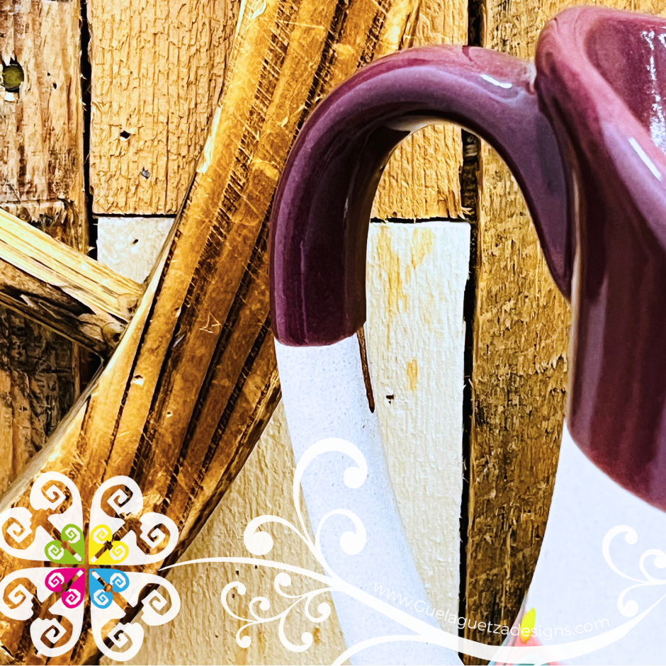 Multicolor Clay Pato Pitcher Set - 4 Mugs