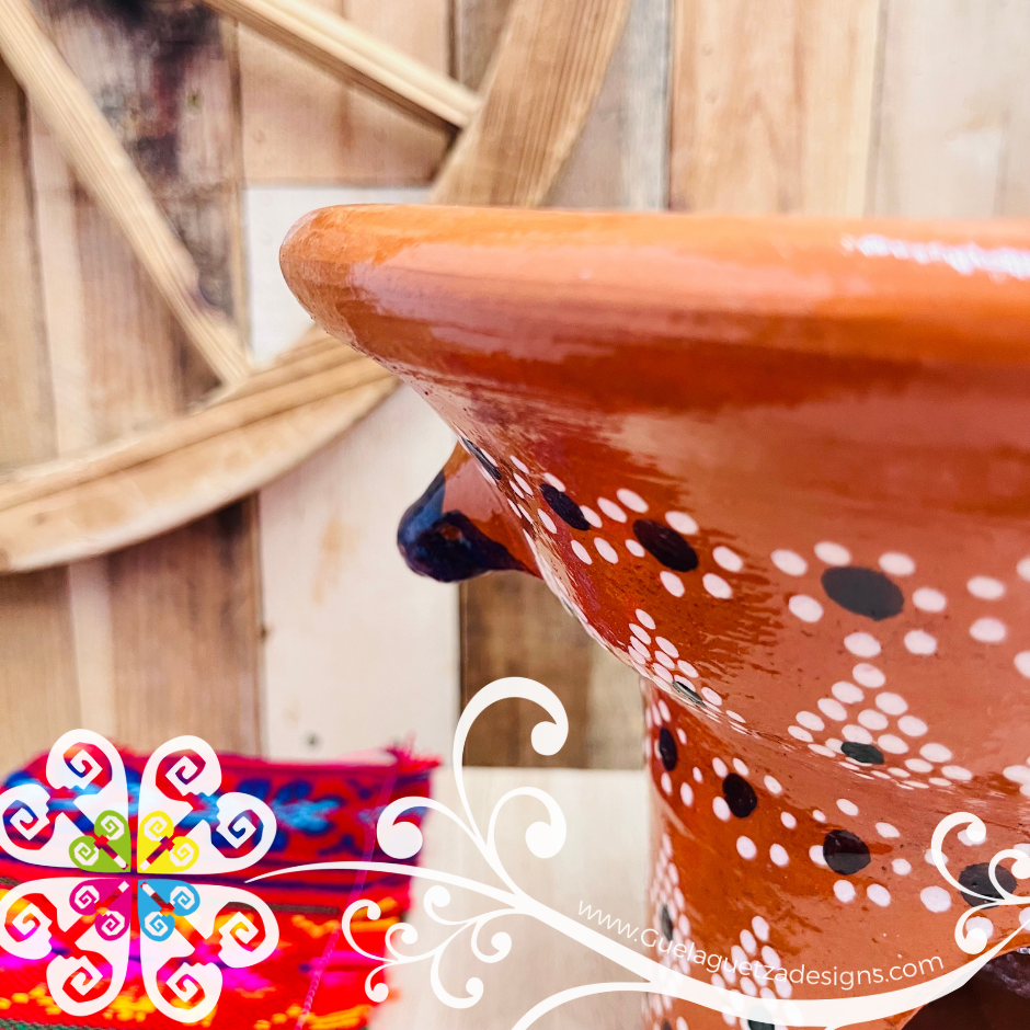 Capula Dots Anafre de Barro - Chafing Dish - Mexican Kitchen