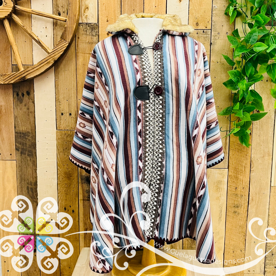 Poncho Polar - Insolated Poncho with Hoodie