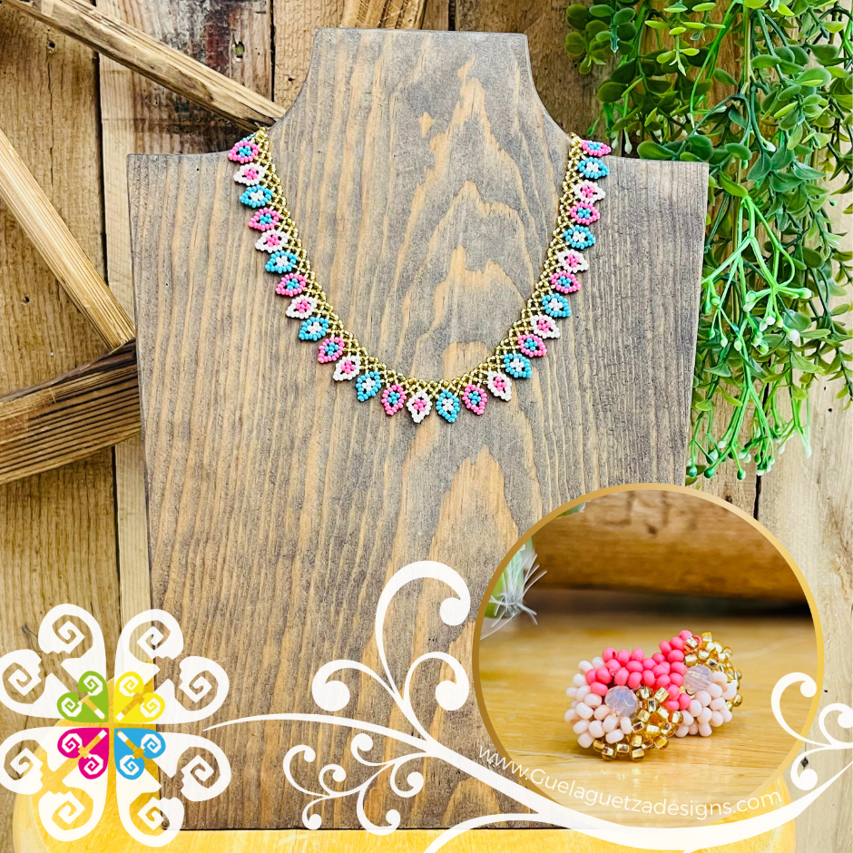 Beaded Picos Choker Set