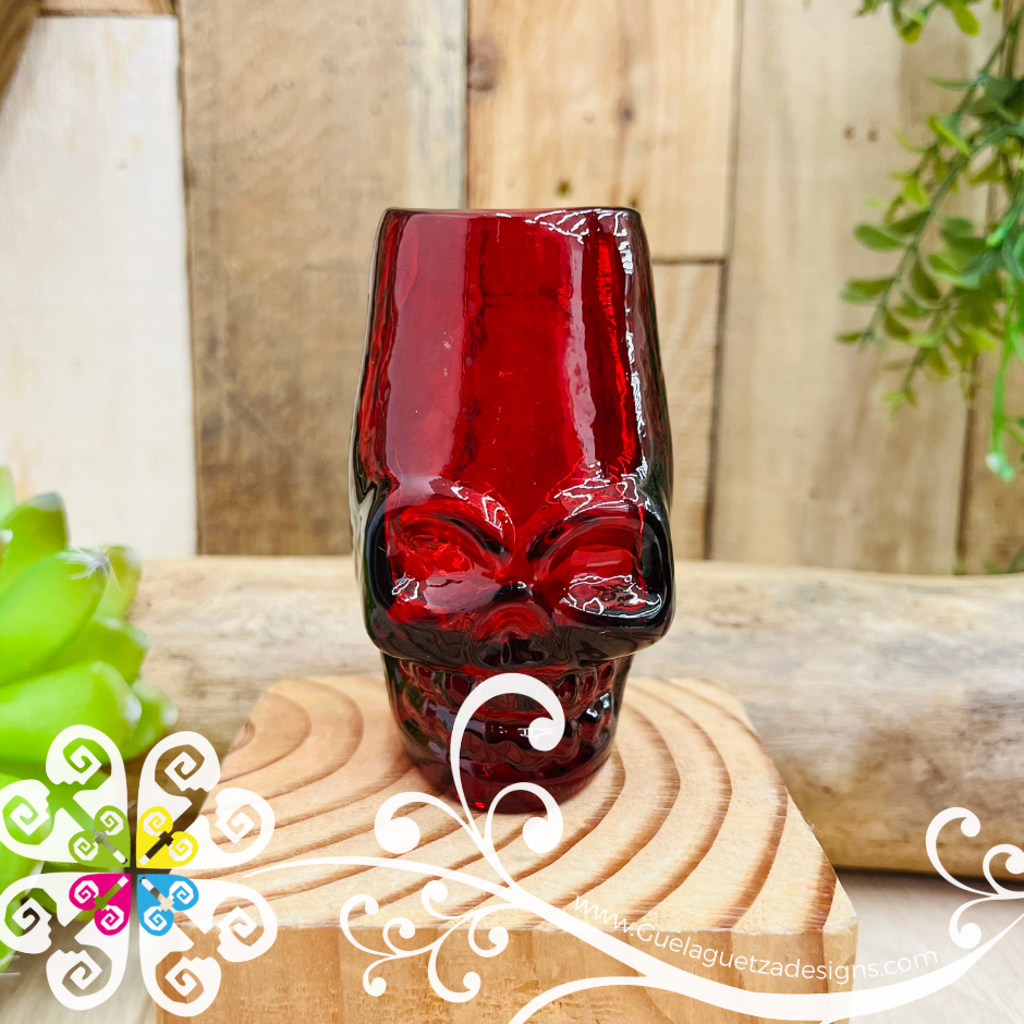 Calaverita Vidrio Soplado Tequilero Set - Tequila Shot Glasses