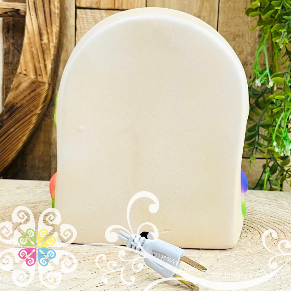 Small Castillo Animated Virgen de Guadalupe - Lamp