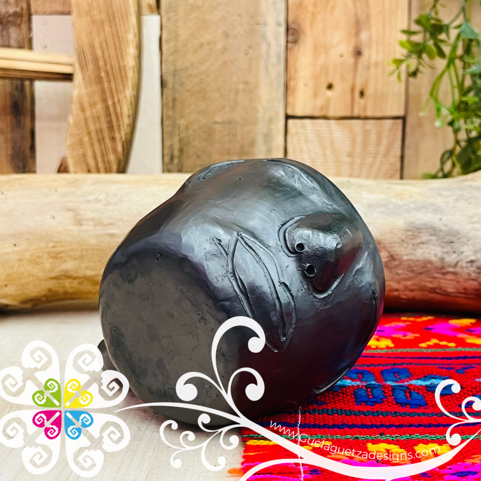 Medium Taza Olmeca Mug - Barro Negro Oaxaca