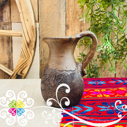 Small Crepera Pitcher - Barro Cafe Oaxaca