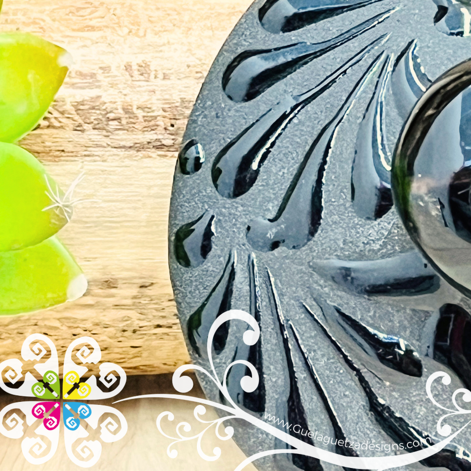 Black Espiga Sugar Bowl