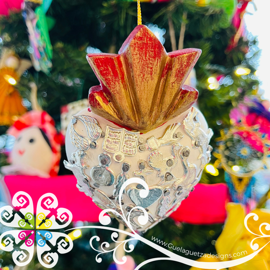 Mini Corazón De Milagros - Christmas Ornament