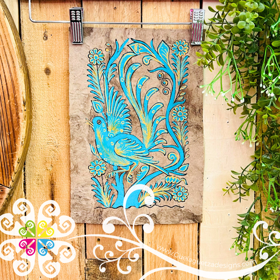 Small Fauna Designs - Amate Paintings