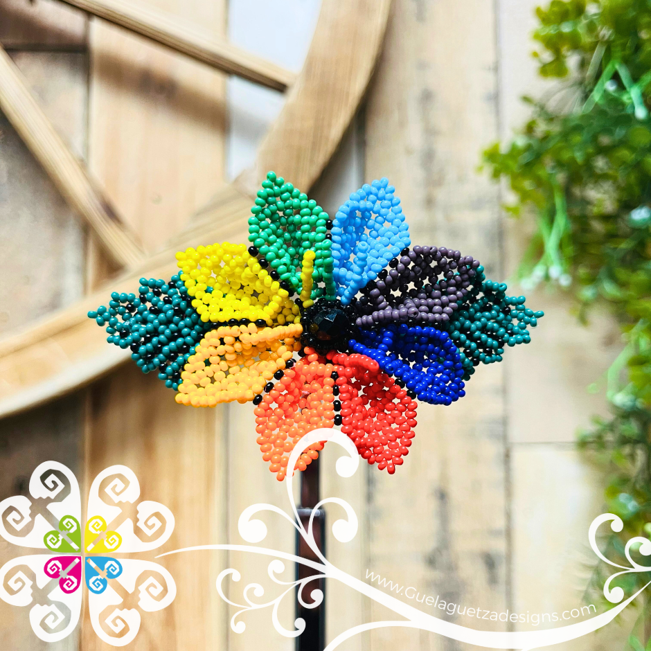 Beaded Hair Barrette Clip