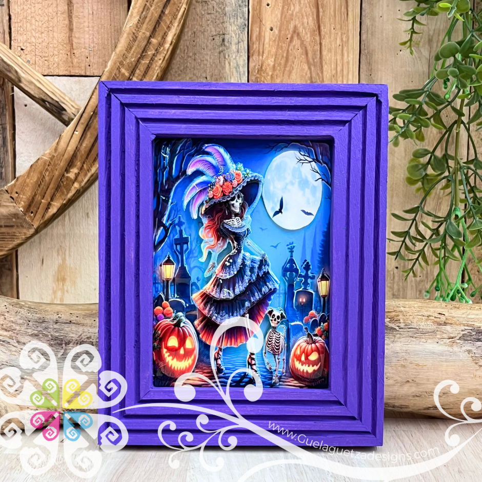 Catrina - Encapsulado Wood Frame