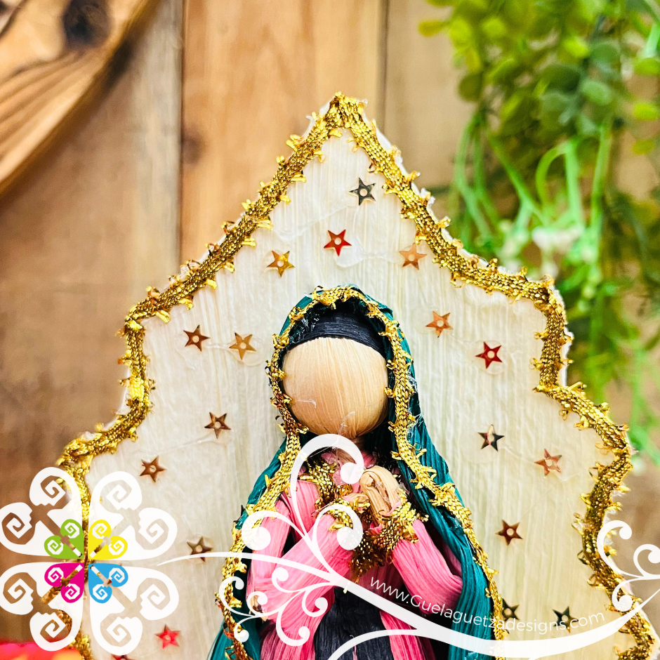 Virgen Guadalupe Corn Husk