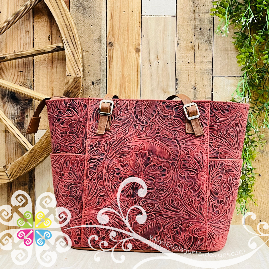 Lupita Leather Purse - Bolsa de piel