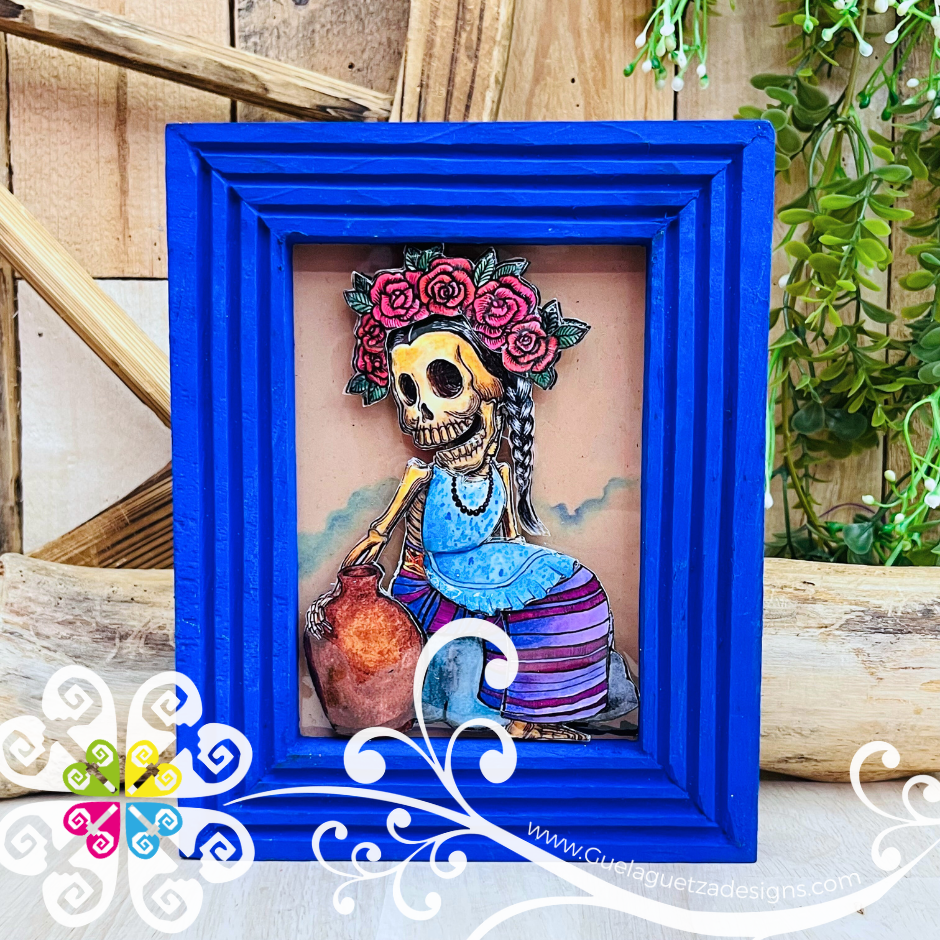 Catrina - Encapsulado Wood Frame
