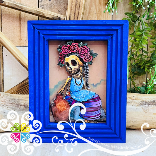 Catrina - Encapsulado Wood Frame