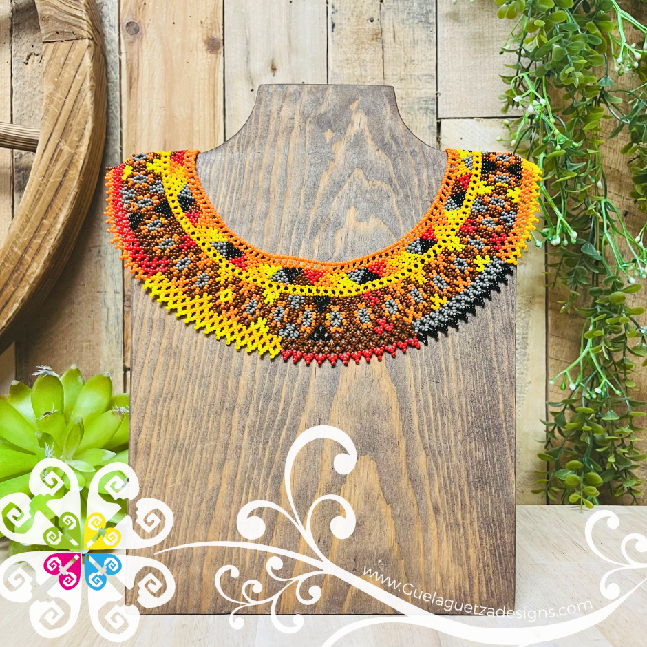 Margarita Beaded Necklace - Huichol Necklace