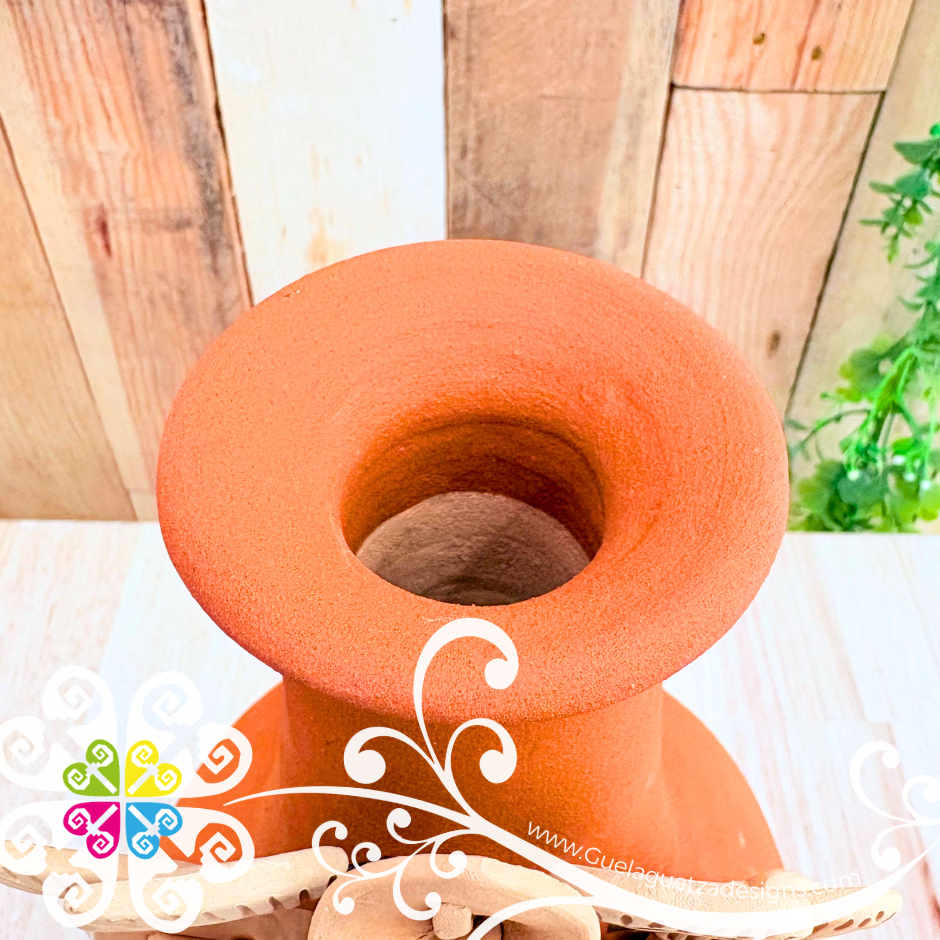 Floral Bunch Vase - Barro Bordado Oaxaca