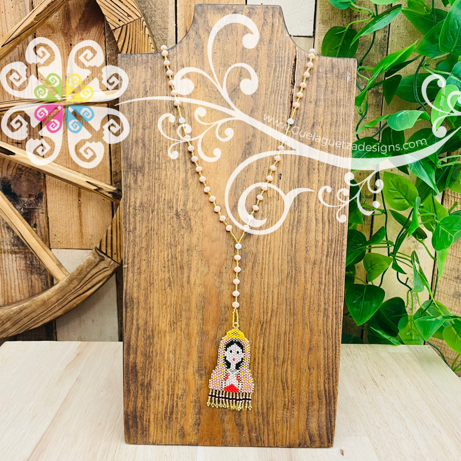 Guadalupe Beaded Necklace - Beaded Necklace