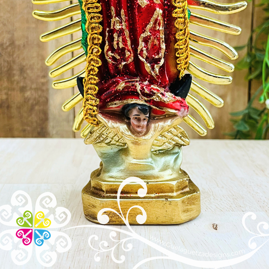 Mini Small Virgen de Guadalupe Statue - Religious Statue