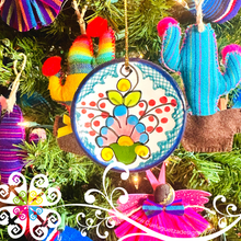 Set of 4 Talavera Ornaments - Talavera Christmas Ornaments