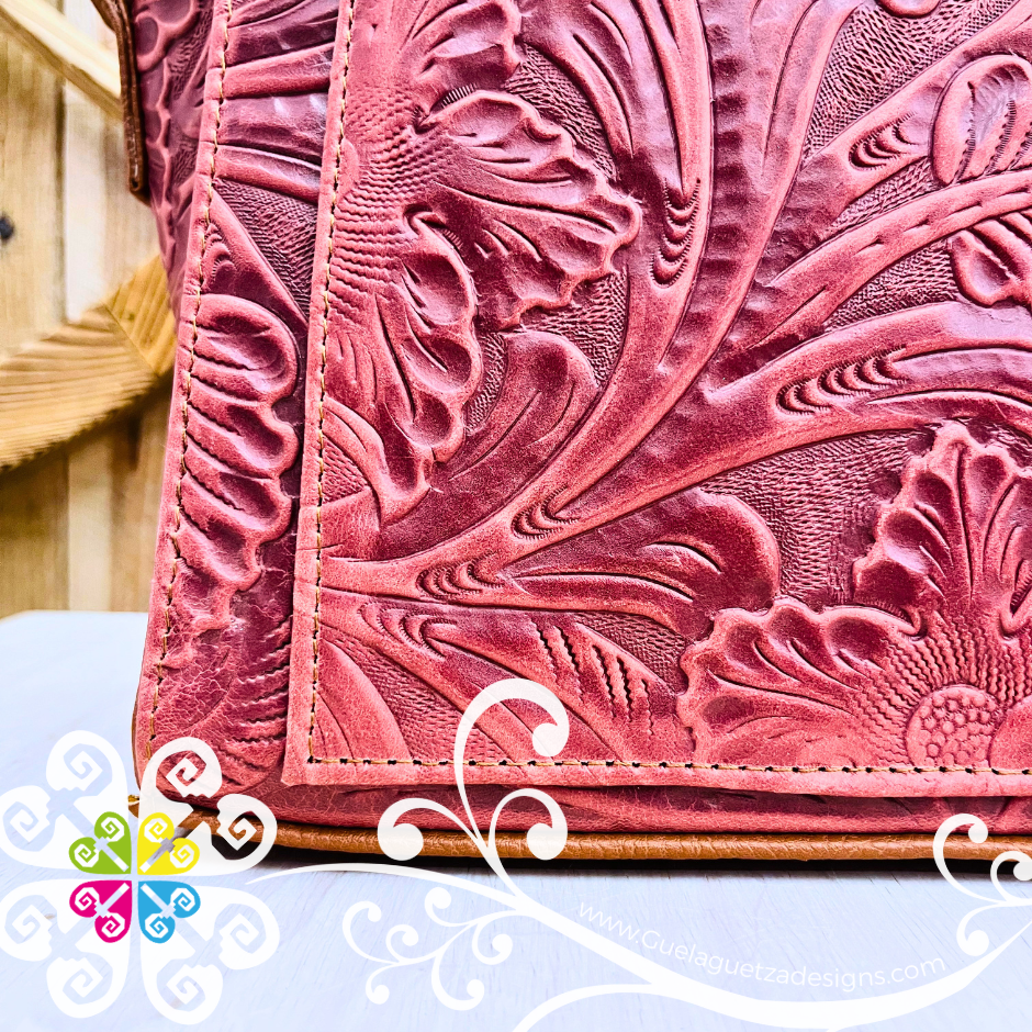 Bochis Leather Purse - Bolsa de piel