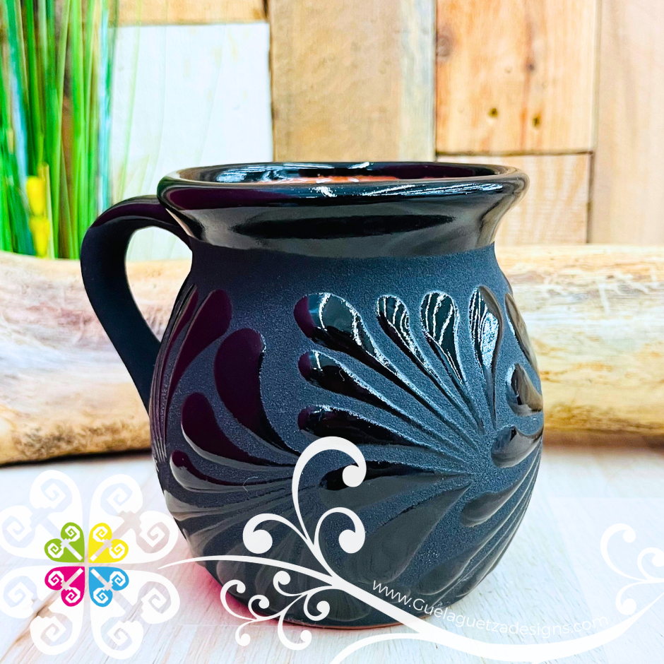 Black/Black Espiga Pato Pitcher Set - 4 Mugs