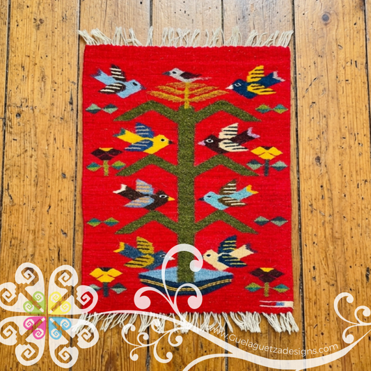 Arbol de la Vida Small Rug - 40 x 50 cm Teotitlan Collection