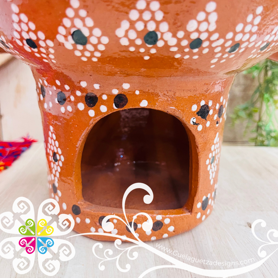 Capula Dots Anafre de Barro - Chafing Dish - Mexican Kitchen