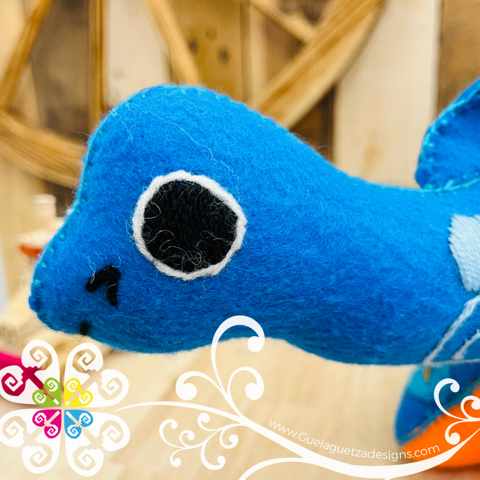 Embroidered Stegosaurus - Chiapas Stuffed Animal