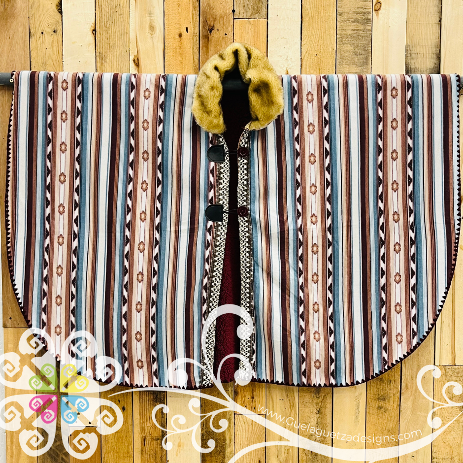Poncho Polar - Insolated Poncho with Hoodie
