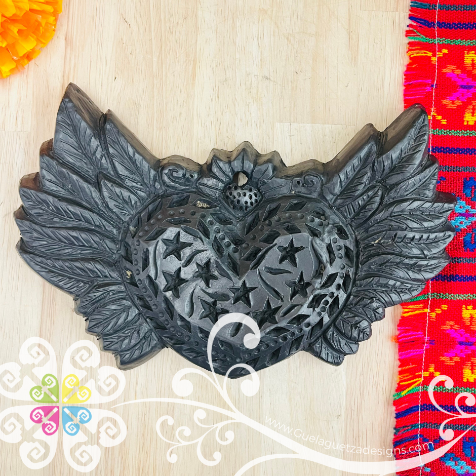 Alas Corazon De Pared - Barro Negro Oaxaca