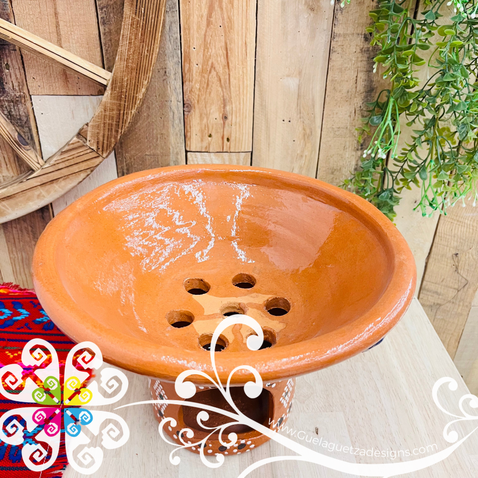 Capula Dots Anafre de Barro - Chafing Dish - Mexican Kitchen