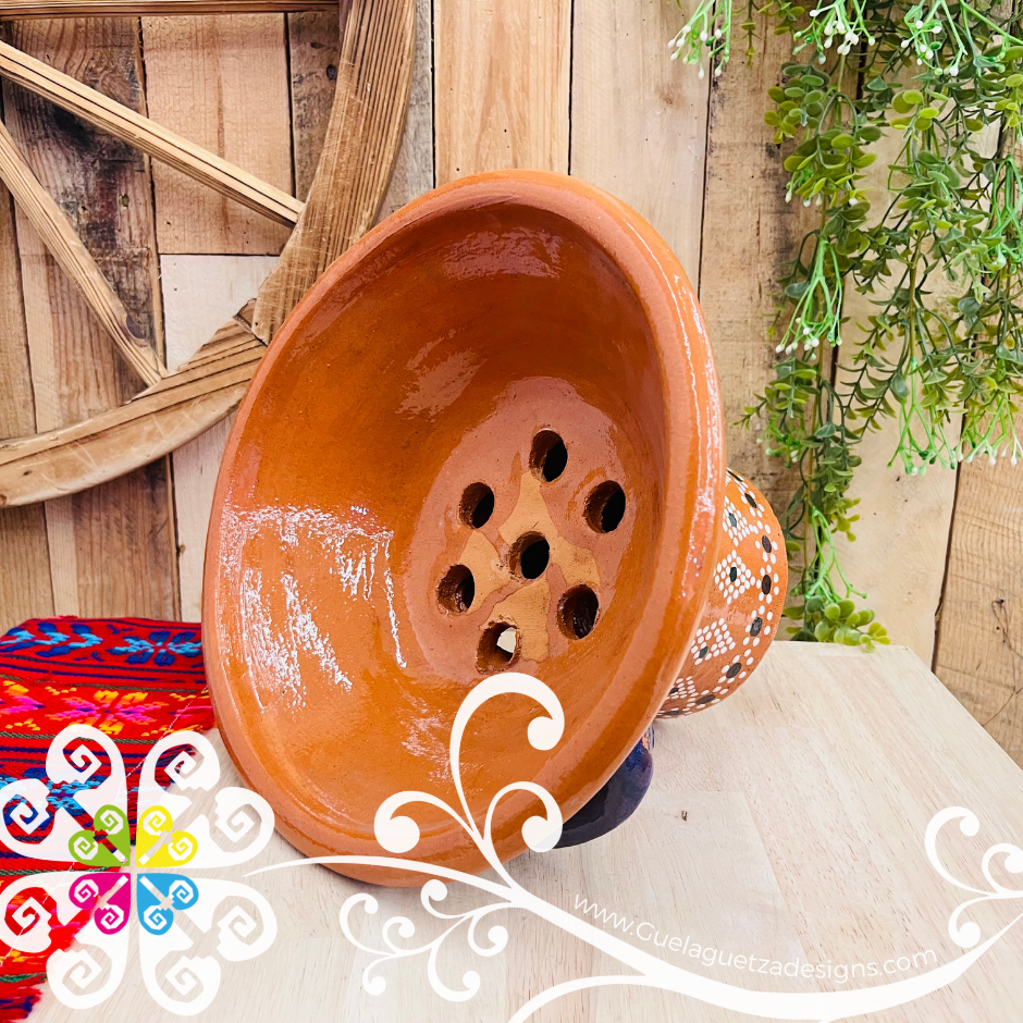 Capula Dots Anafre de Barro - Chafing Dish - Mexican Kitchen