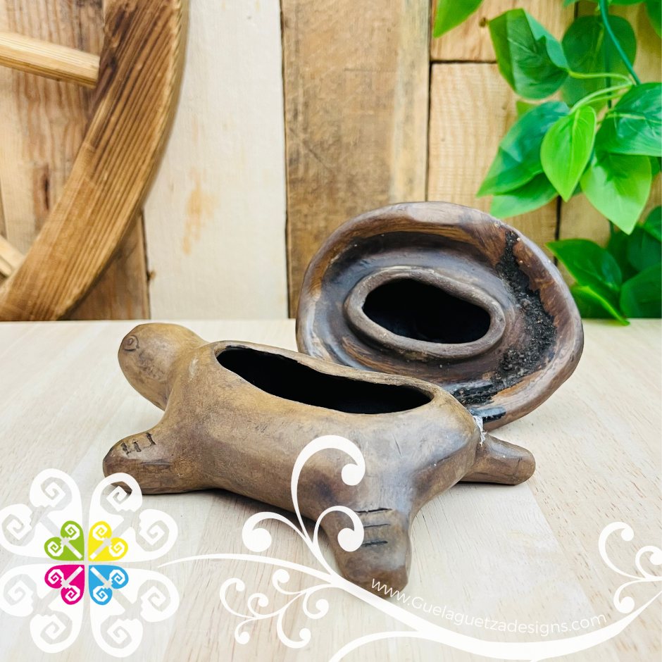 Turtle Jewelry Box - Barro Cafe Oaxaca