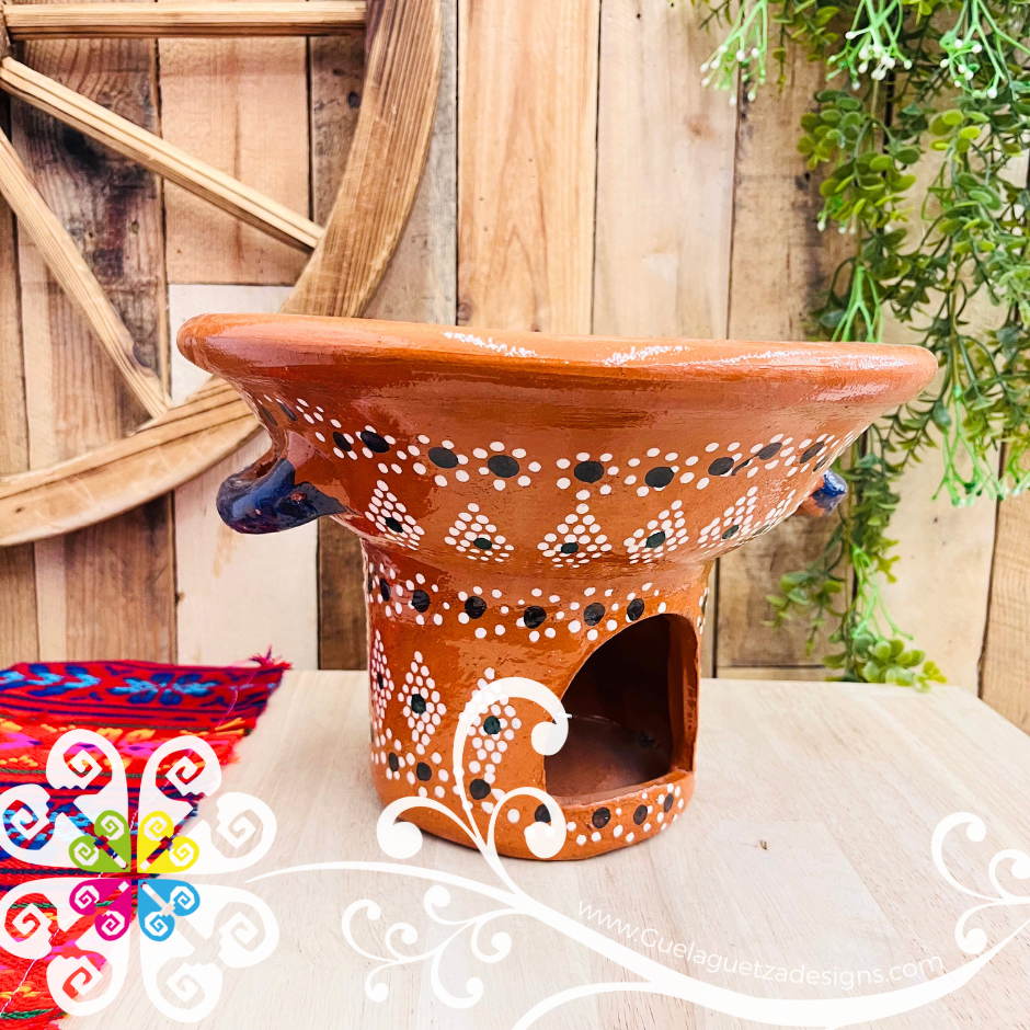 Capula Dots Anafre de Barro - Chafing Dish - Mexican Kitchen