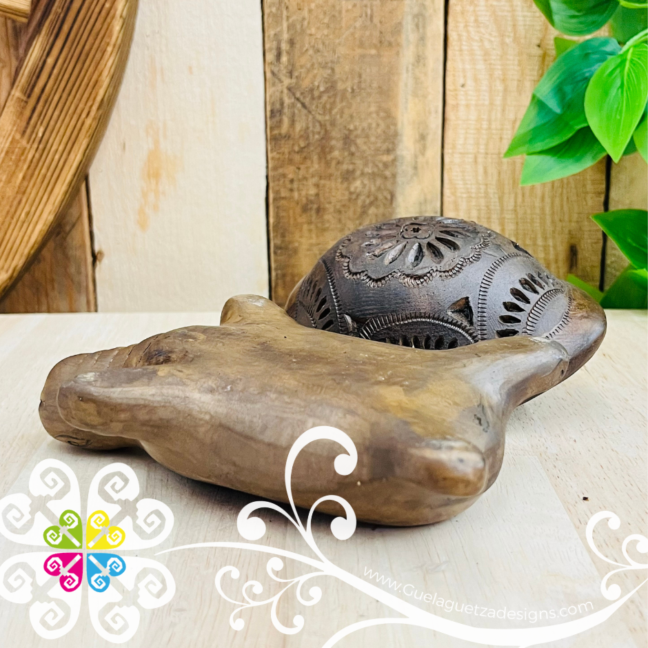 Turtle Jewelry Box - Barro Cafe Oaxaca