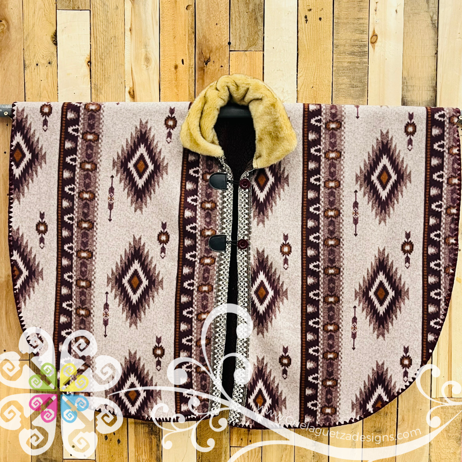 Poncho Polar - Insolated Poncho with Hoodie